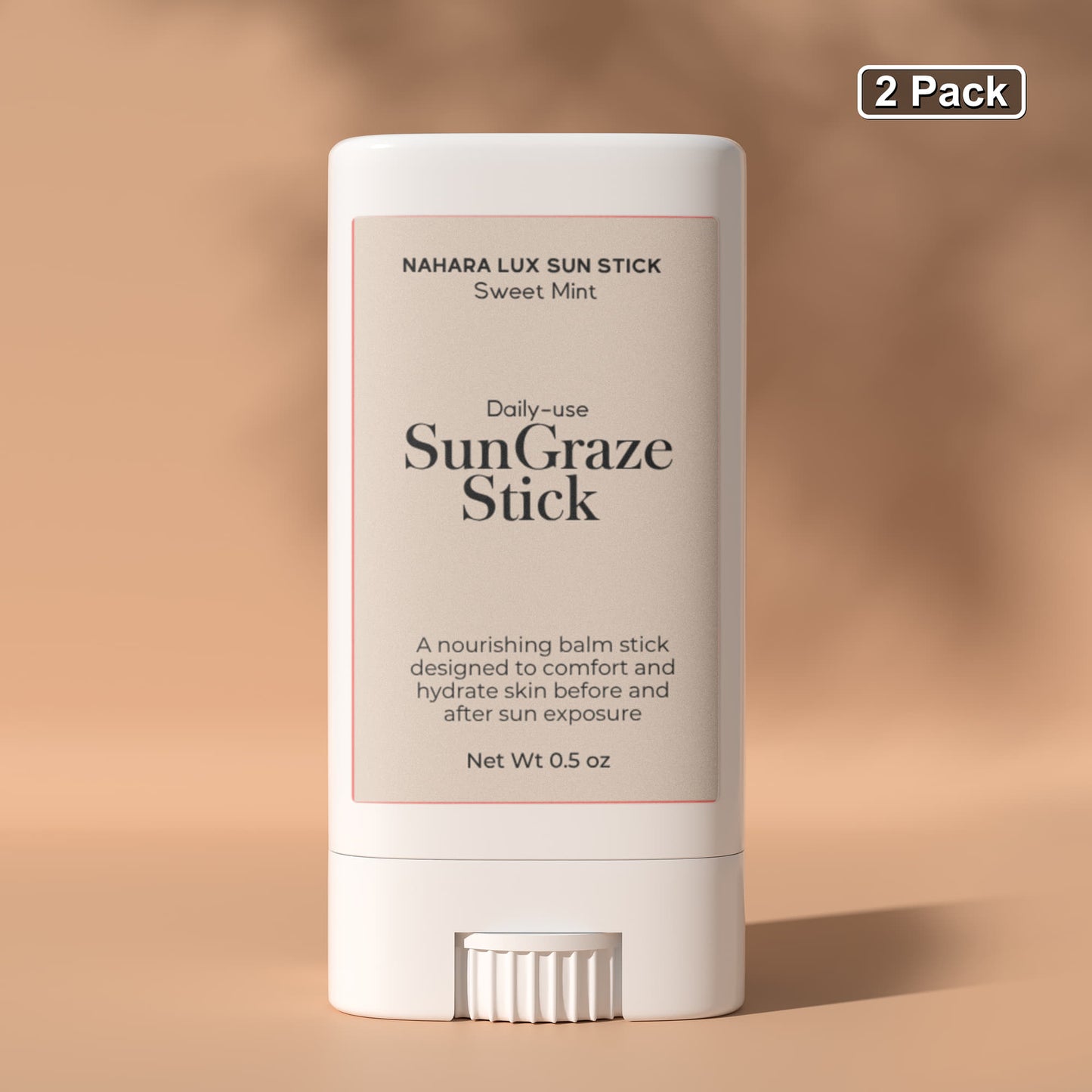 2 Pack Tallow Zinc Sun Stick